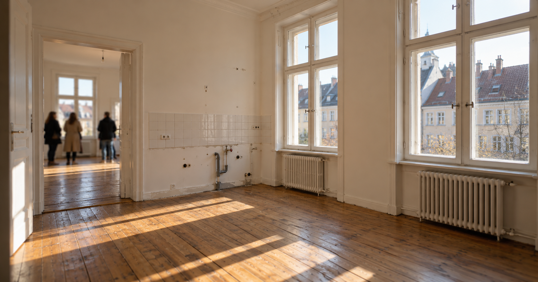Die Wohnungsbesichtigung — بازدید از آپارتمان